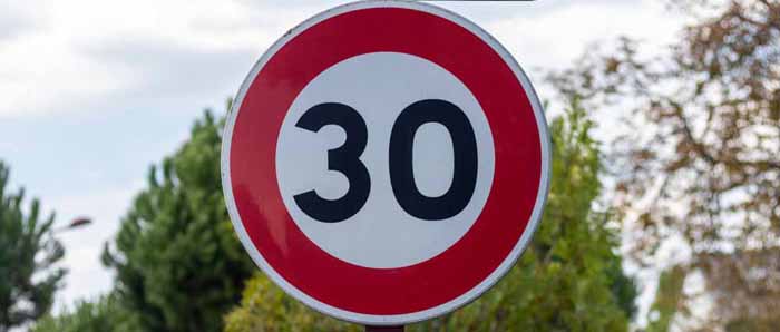 Panneau 30 km/h